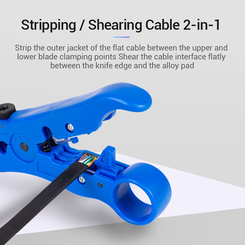 Vention NETWORK Tool Coaxial Cable Stripper - KEBL0 - Coaxial Cable Stripper — Buy in Cyprus with Fast Delivery