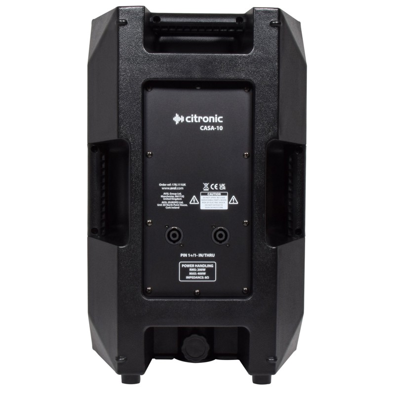 Citronic Passive 10' Full Range Speaker 200W 178.111UK - CASA-10 - Passive — Buy in Cyprus with Fast Delivery