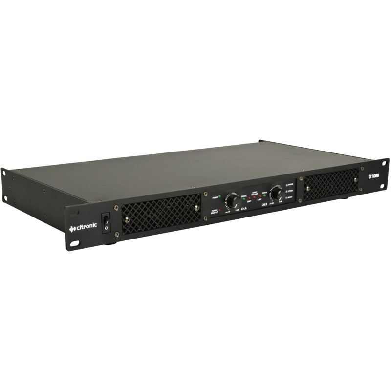Citronic Class-D Power Amplifier - D1000 - 2x500W @4ohm 172.110UK — Buy in Cyprus with Fast Delivery