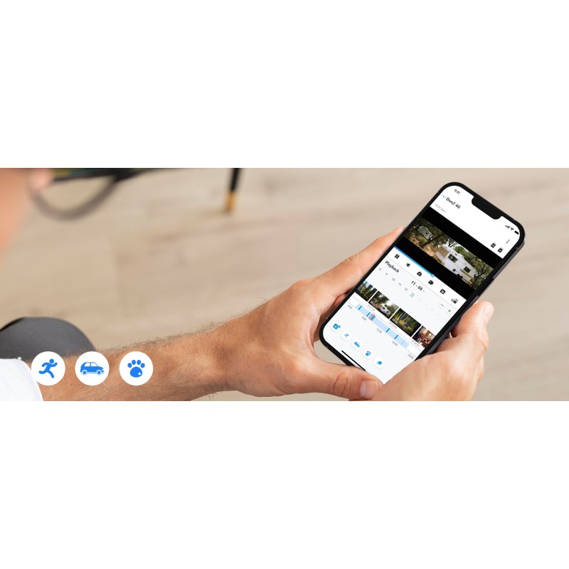 Reolink Outdoor 4G Battery Camera 6MP Dual Lens with LTE - G750 (DUO2) - Outdoor 4G Battery Camera 6MP Dual Lens with LTE