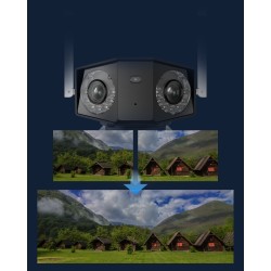 Reolink Outdoor 4G Battery Camera 6MP Dual Lens with LTE - G750 (DUO2) - Outdoor 4G Battery Camera 6MP Dual Lens with LTE