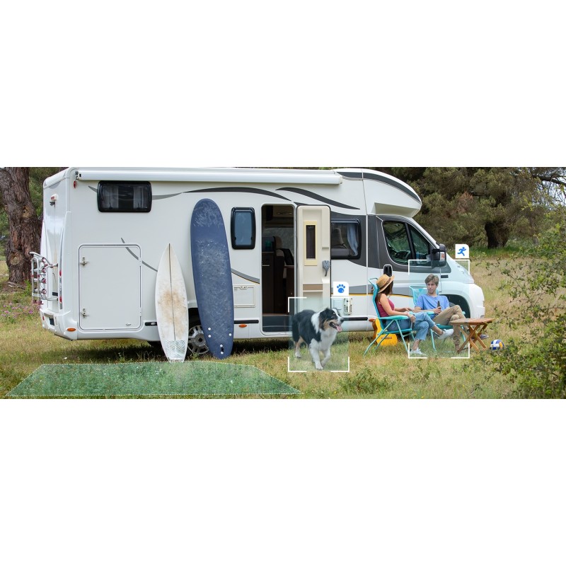 Reolink Outdoor 4G Battery Camera 6MP Dual Lens with LTE - G750 (DUO2) - Outdoor 4G Battery Camera 6MP Dual Lens with LTE