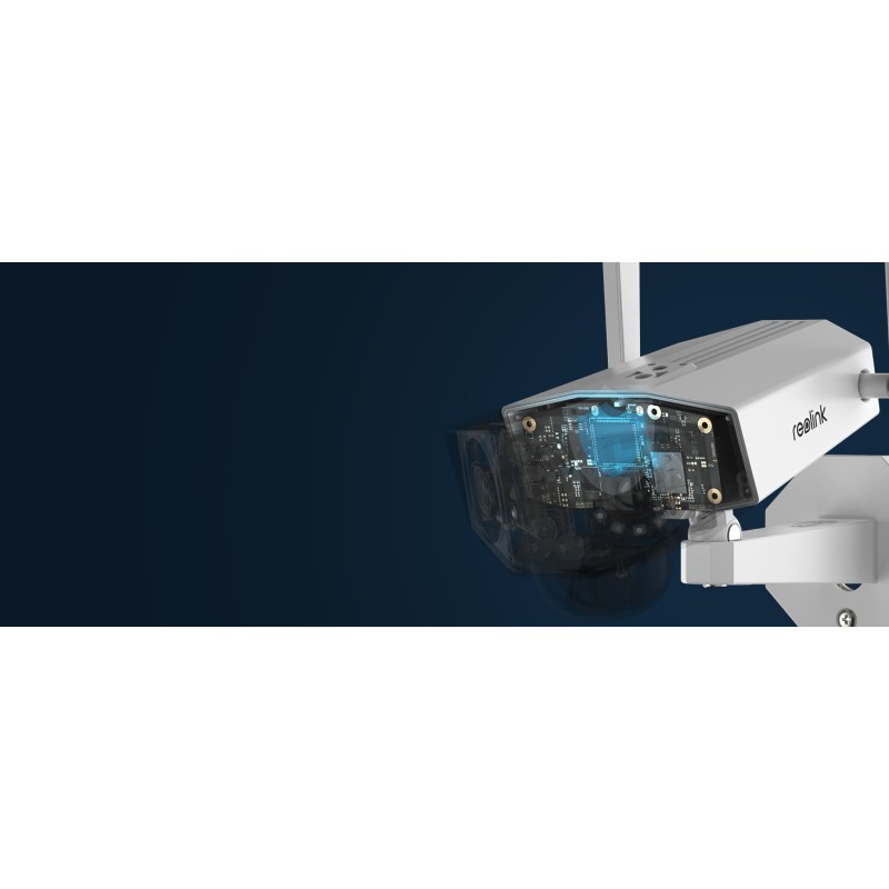 Reolink Outdoor 4G Battery Camera 6MP Dual Lens with LTE - G750 (DUO2) - Outdoor 4G Battery Camera 6MP Dual Lens with LTE