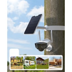 Reolink Outdoor 4G Battery Camera 6MP Dual Lens with LTE - G750 (DUO2) - Outdoor 4G Battery Camera 6MP Dual Lens with LTE
