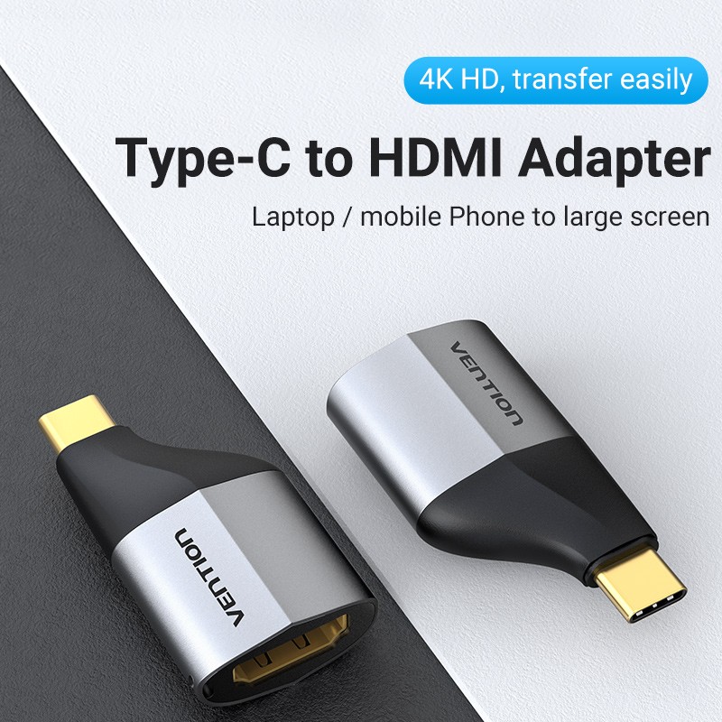 Vention Converter USB-C to HDMI Female 4K60Hz - TCAH0 - USB-C to HDMI Female 4K60Hz — Buy in Cyprus with Fast Delivery
