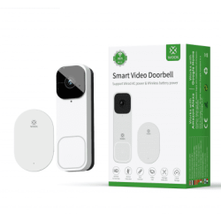 WOOX Video Doorbell & Chime - R4331 - 3MP White — Buy in Cyprus with Fast Delivery