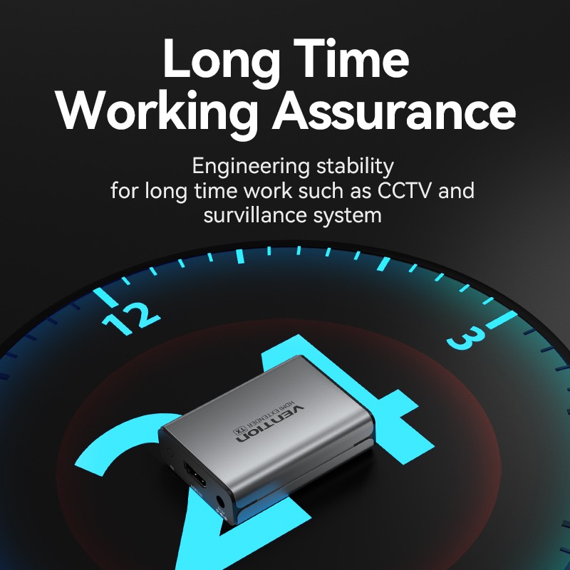 Vention HDMI Extender over Ethernet 50m - AKGH0-UK - with UK PSU — Buy in Cyprus with Fast Delivery