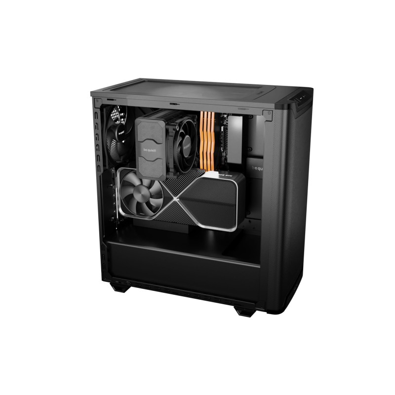be quiet! Pure Base 501 Airflow Window - Mid Tower PC Case - Black, Tempered Glass, USB-C — Buy in Cyprus with Fast Delivery