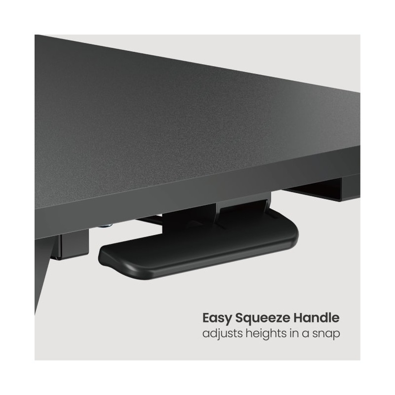 Brateck Desk Converter Sit Stand Gas Spring - DWS37-01 - 11-51cm — Buy in Cyprus with Fast Delivery