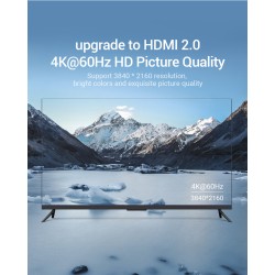 Vention HDMI Switch - AFOH0 - 3-Port 4K 2.0 w Remote Control — Buy in Cyprus with Fast Delivery