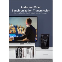 Vention HDMI Switch - AFOH0 - 3-Port 4K 2.0 w Remote Control — Buy in Cyprus with Fast Delivery