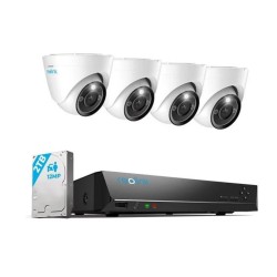 Reolink KIT - RLK8-1200D4-A - 8xChNVR+4x12MP Dome+2TB NVR — Buy in Cyprus with Fast Delivery