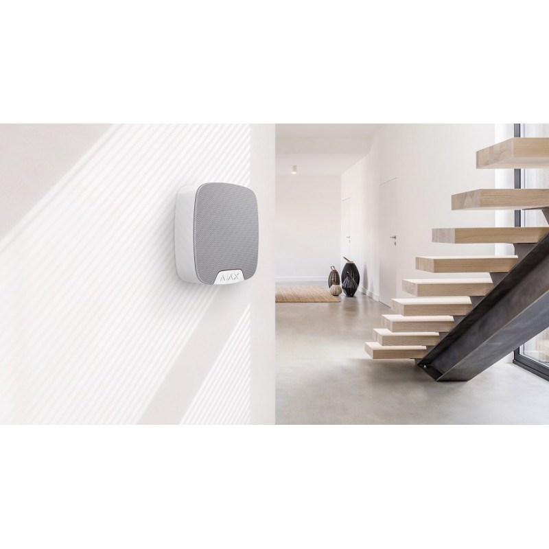 AJAX HomeSiren - Wireless, Indoor, White — Buy in Cyprus with Fast Delivery
