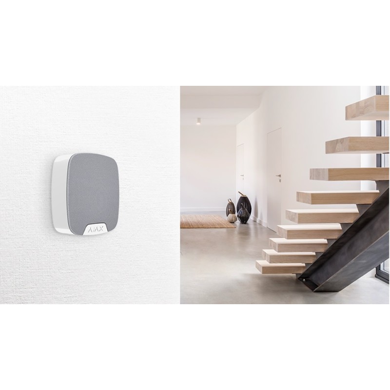 AJAX HomeSiren - Wireless, Indoor, White — Buy in Cyprus with Fast Delivery