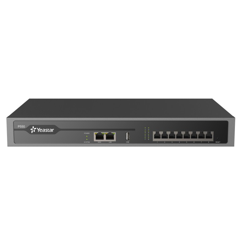 Yeastar On-Premise Cloud IP PBX Telephony System 25 50 - P550 - On-Premise Cloud IP PBX Telephony System 25 50