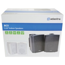 Adastra BC5W 5.25'' Indoor Speakers White - 100.904UK - PAIR — Buy in Cyprus with Fast Delivery