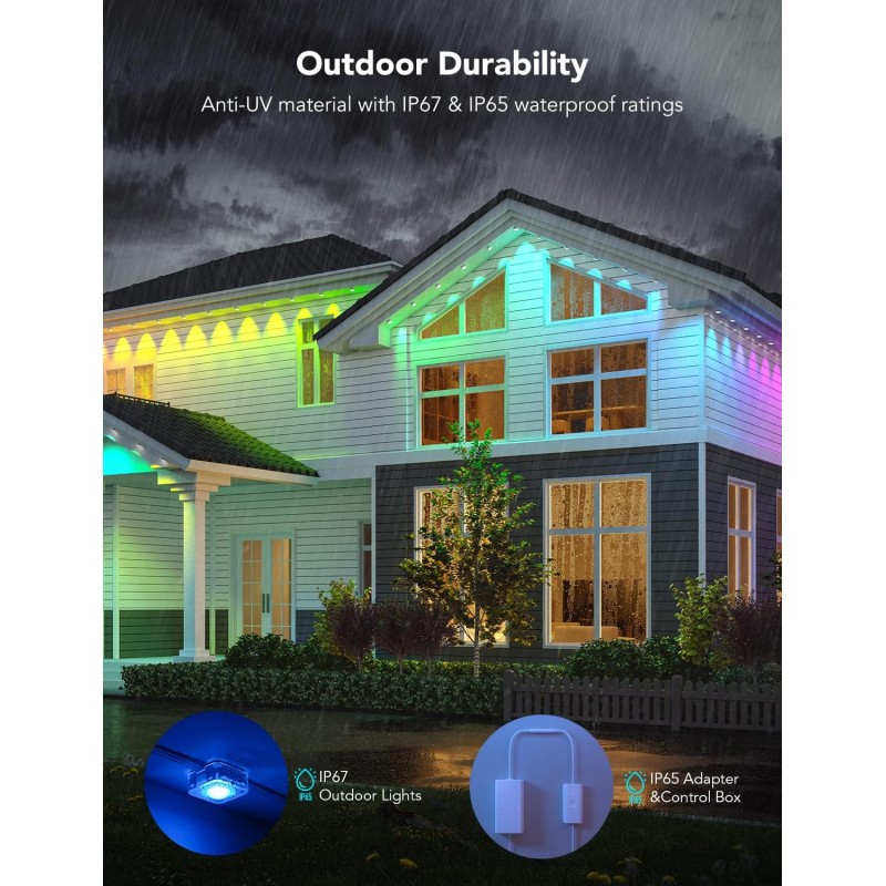 Govee Outdoor Permanent Lights - H705A - 30m — Buy in Cyprus with Fast Delivery