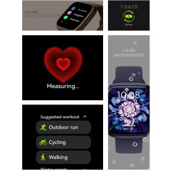 HiFuture Fashion SmartWatch - EDGE - Black — Buy in Cyprus with Fast Delivery