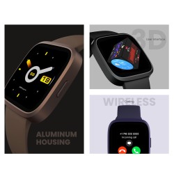 HiFuture Fashion SmartWatch - EDGE - Black — Buy in Cyprus with Fast Delivery