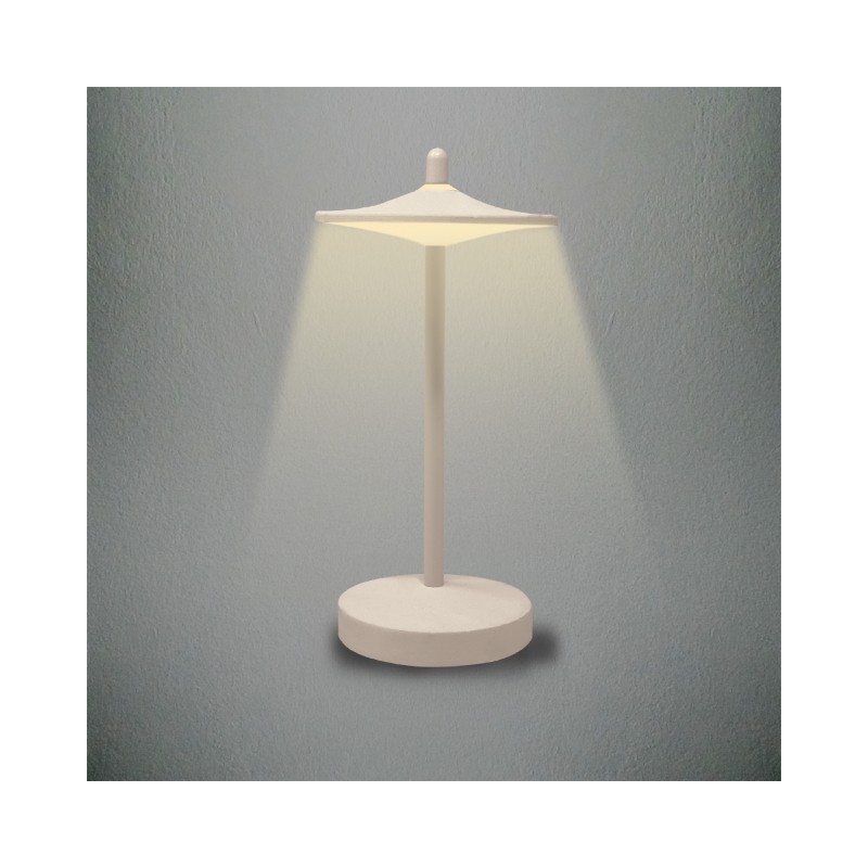 KELU SAKE USB-C Rechargeable IP44 Aluminium Lamp 130LM Sand - USB-C Rechargeable, IP44, Aluminium Lamp, 130LM, Sand