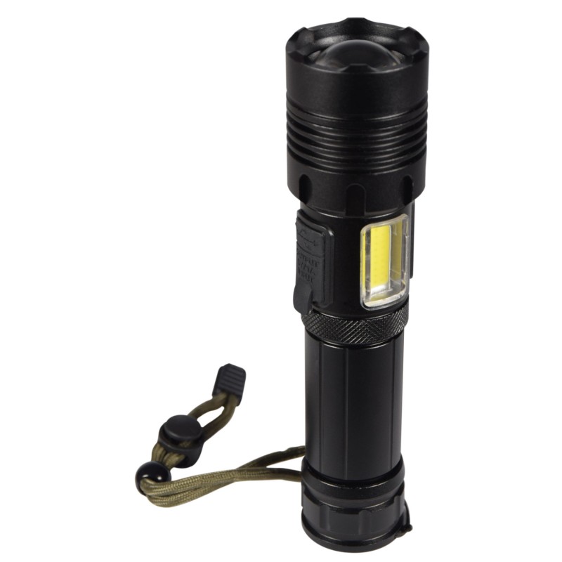 Mercury Rechargeable LED Torch Lamp - 410.306UK - Window Breaker, SOS & Powerbank — Buy in Cyprus with Fast Delivery