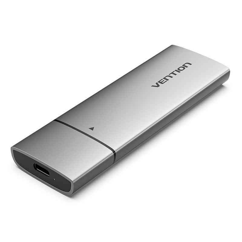Vention M.2 NVMe SSD Enclosure - KPGH0 - USB 3.1 Gen2 10Gbps Metal — Buy in Cyprus with Fast Delivery