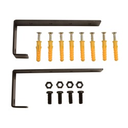 Adastra RACK-IT Wall Counter Brackets - 853.081UK - 1U pair — Buy in Cyprus with Fast Delivery