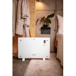 Camry Convection Glass Heater - CR7721 - with Remote — Buy in Cyprus with Fast Delivery
