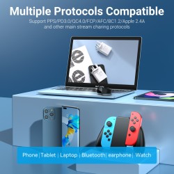 Vention Charger Wall - FAIW0-UK - 30W 1xUSBC UK Plug White — Buy in Cyprus with Fast Delivery