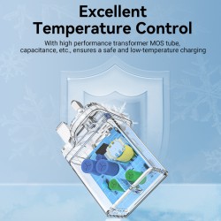 Vention Charger Wall - FAIW0-UK - 30W 1xUSBC UK Plug White — Buy in Cyprus with Fast Delivery