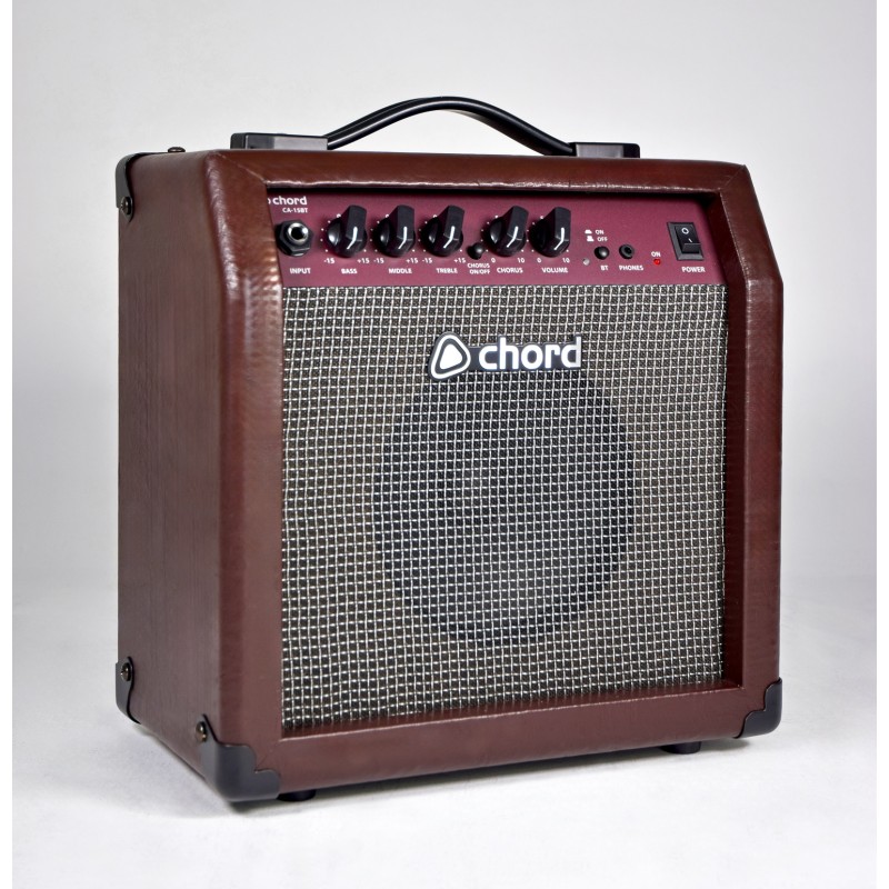Chord Vinyl Guitar Amplifier - CA-15BT - with 6.5'' Speaker Equaliser & Bluetooth 173.012UK — Buy in Cyprus with Fast Delivery