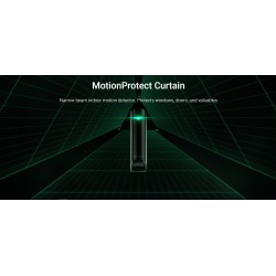 AJAX PIR MotionProtect Curtain White - White — Buy in Cyprus with Fast Delivery