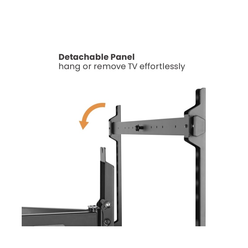 Brateck TV Mount - LPA77-466 - 60x40 Turn 4-Arm 54cm Ext — Buy in Cyprus with Fast Delivery