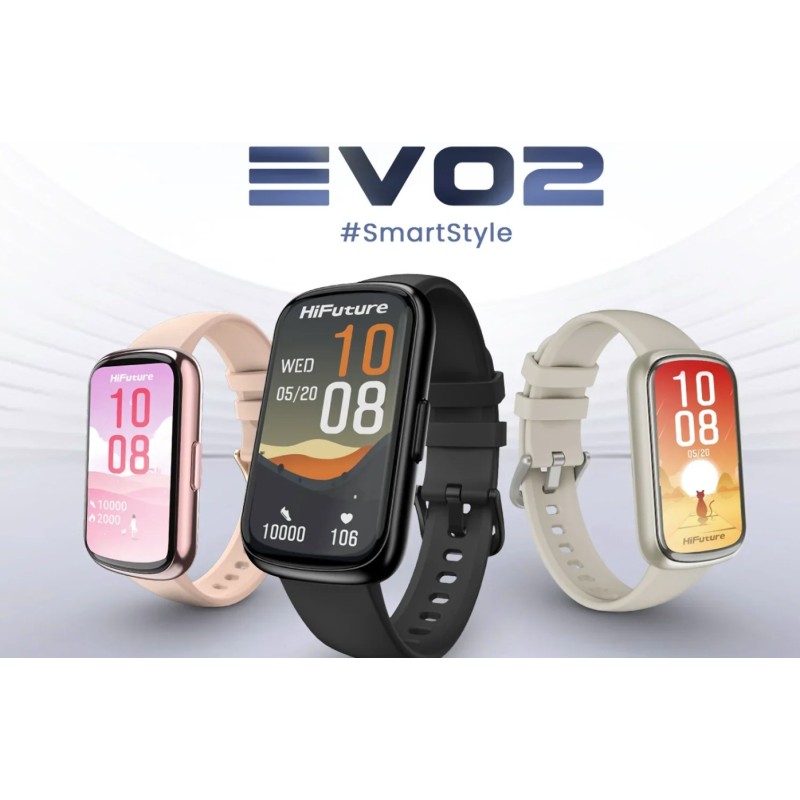 HiFuture Fashion SmartWatch - EVO2 - Black — Buy in Cyprus with Fast Delivery