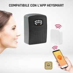 GBC HeyBox Smart Key Safe Box - Controlled via App, Keypad, Battery Powered — Buy in Cyprus with Fast Delivery