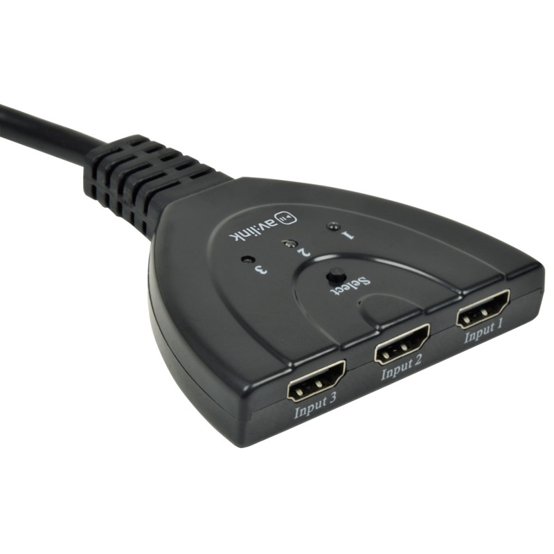 AV:Link HDMI Switch - 128.831UK - 3-Port Full HD — Buy in Cyprus with Fast Delivery
