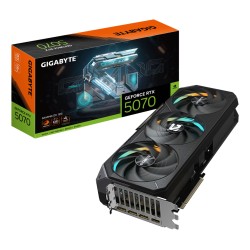 Gigabyte GeForce RTX 5070 Ti 16GB Gaming OC - Black, 2588 MHz, GDDR7, PCIe 5.0, WINDFORCE 3X