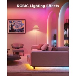 Govee LED Light Strip RGBIC Smart WiFi & BT with Protective Coating 5m - H612A - RGBIC, Smart, WiFi & BT, Protective Coating, 5m