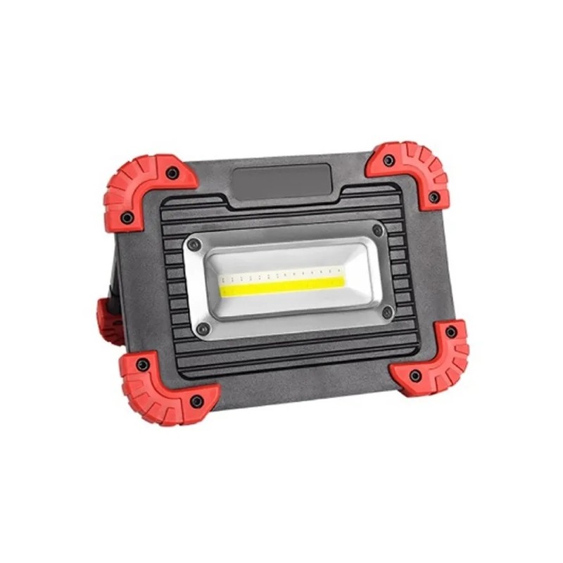 Rexer Floodlight - RX08025 - Portable 10W Rechargeable with Solar 180° Adjustable — Buy in Cyprus with Fast Delivery