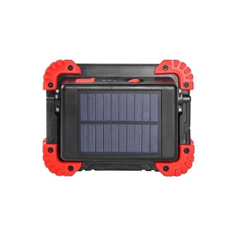 Rexer Floodlight - RX08025 - Portable 10W Rechargeable with Solar 180° Adjustable — Buy in Cyprus with Fast Delivery
