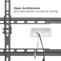 Brateck Low-Profile Fixed TV Mount 40x40 up to 45kg - KL32-44F - Low-Profile Fixed TV Mount 40x40 up to 45kg