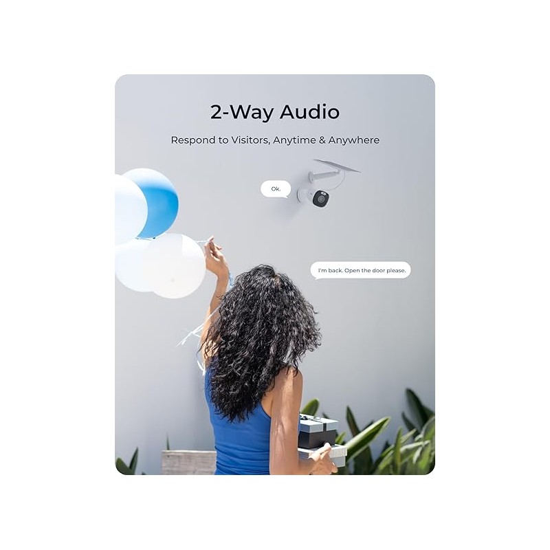 Reolink BP Outdoor Battery Camera 4K - ARGUS Eco Ultra - Human,Pet,Vehicle Detection — Buy in Cyprus with Fast Delivery