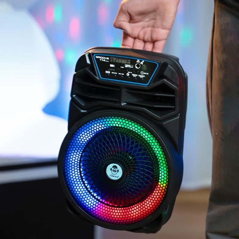 iDance Groove Karaoke Speaker - 114mk3 - with 1 Wired Mic BT & USB — Buy in Cyprus with Fast Delivery