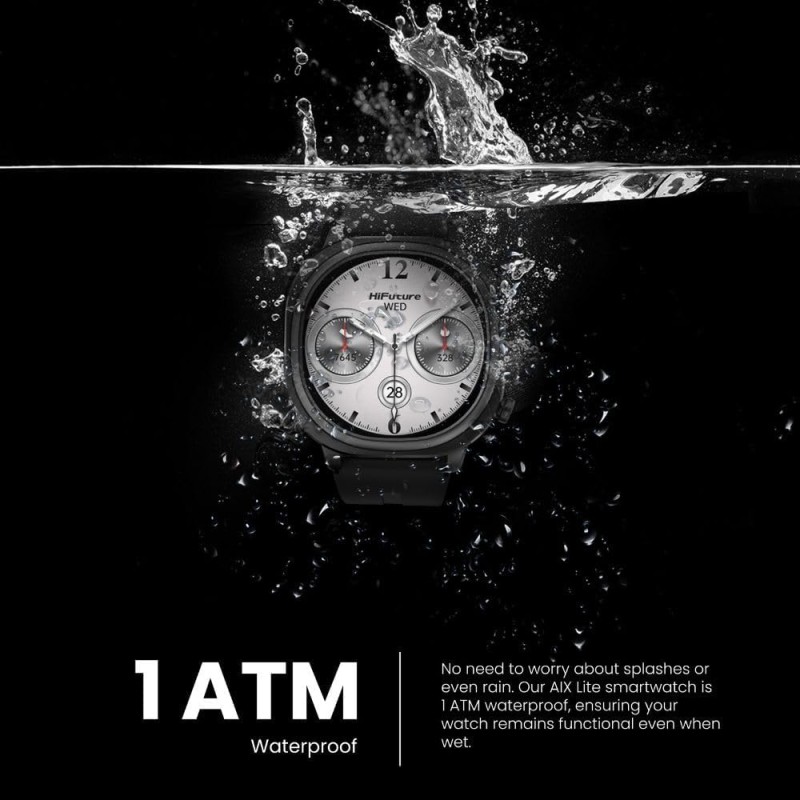 HiFuture Lifestyle SmartWatch - AIX Lite - Black — Buy in Cyprus with Fast Delivery