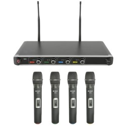 Chord Quad UHF System-Handheld 171.843UK - NU4-H - Quad UHF System-Handheld 171.843UK — Buy in Cyprus with Fast Delivery