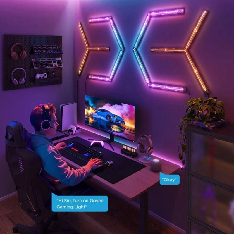 Govee Gaming Wall - H10630A5 - Expansion Kit — Buy in Cyprus with Fast Delivery