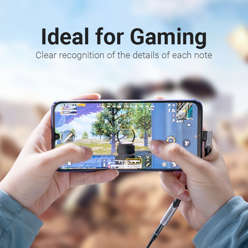 Vention Audio Converter - BGLHA - USB-C to 3.5mm Female RA Adaptor — Buy in Cyprus with Fast Delivery