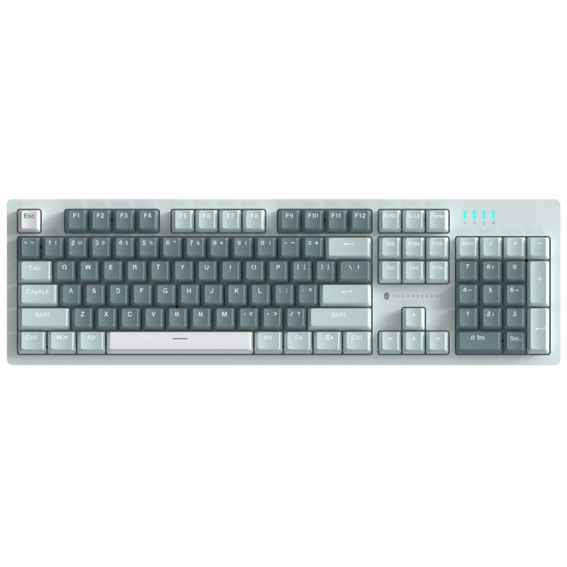 Thunderobot Gaming Mechanical Keyboard - K104 - 104 Red Switch Keys — Buy in Cyprus with Fast Delivery