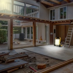 Rexer Solar Work LED Portable Floodlight - Solar Panel & Battery, 1000lm — Buy in Cyprus with Fast Delivery