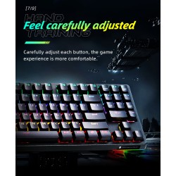 Thunderobot Mechanical Gaming Keyboard - KG3089R - Black 89 Red Switch Keys — Buy in Cyprus with Fast Delivery